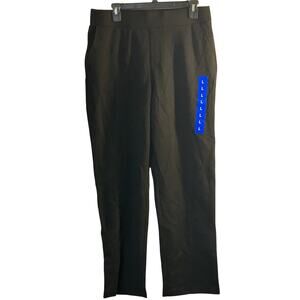 Marty M black stretch dress pants officewear everyday classic Large